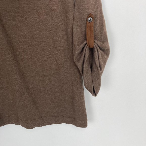 Lauren Ralph Lauren Brown Top L - Picture 4 of 8